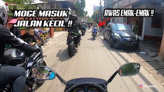 ROMBONGAN MOGE MASUK GANG KECIL ?! SUNMORI DNC GOES TO KOPI NAKO #motovlog #sumori