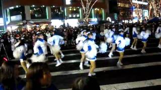 Sendai Santa Claus Parade 2009 - Cheerleaders 8