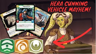 Hera Cunning With Loads of Vehicles is CRAZY | Star Wars Unlimited | Deck Breakdown