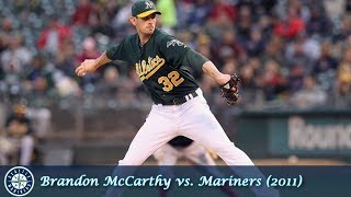 Oakland A's Pitching Performances Episode 9 - Brandon McCarthy vs. Mariners (2011)