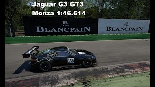 Assetto Corsa Competizione - Jaguar G3 GT3 Hotlap Monza 1:46.614