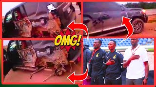 How Black Stars coach Otto Addo and assistants escaped death after scary accident