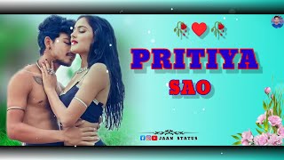 PRITIYA SAO || NEW SANTALI STATUS VIDEO 2023-24 || NEW SANTALI WHATSAPP STATUS VIDEO 2023-24