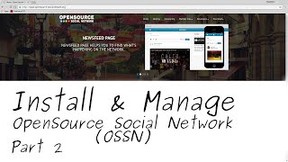 Open Source Social Network Part 2 – Step by Step Replacing Main Page Background