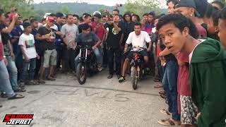 MAEL LEE VS JAMBRET || Balap Liar Capung Batam || Siluman Jepret