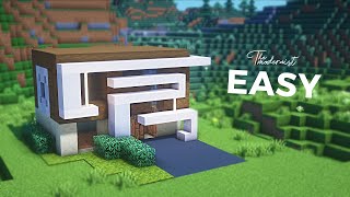 Minecraft Small Modern House #2 (EASY)