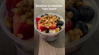 Breakfast at Sebastian Train Depot