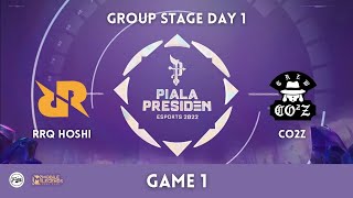 RRQ Hoshi vs CO2Z Game 1 | RRQ vs CO2Z Group Stage Piala Presiden Esports 2022