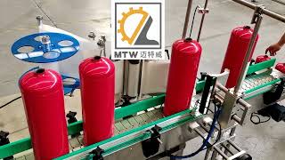 MTW   Labeling machine for fire extinguisher