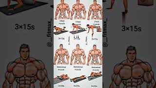 chest and abs workout at beginner 💪#gymmotivation #motivation #gym#exercise #chest #abs #viral