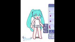 gacha hatsune miku OC#gacha #gachaclub #gachahacks #gachalife #outfitideas #faceideas #facegacha