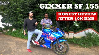 Gixxer SF 155 Honest Review After 10K Kms