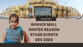 Bawadi Mall Winter Season Stage Events Dec 2023| Giant Characters | Under the Sea World Characters