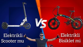 Elektrikli Scooter mu Elektrikli Bisiklet mi?Hifree g1 Scooter,Rks,Arora, Volta,E-Bike,Karşılaştırma