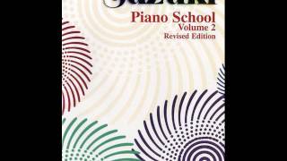 Suzuki Piano School Book 2 - Sonatina in G Major Romance-Allegretto - L. van Beethoven