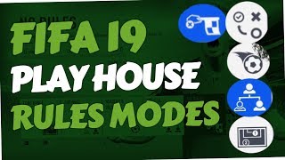 FIFA 19 - How to play House Rules Mode (No Rules, Survival, Long Range, Headers & Volleys, First To)