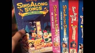 My Disney sing along collection (in order)