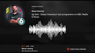 Shaun Keaveny's final show on 6Music