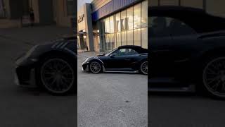 Porsche-VIRUS для Porsche 911 Carrera 4 GTS кабриолет | За сколько секунд открывается крыша? #shorts