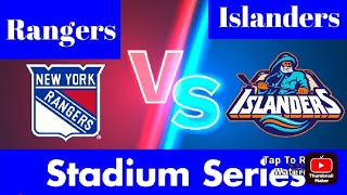 2024 Stadium Series Rangers VS Islanders At Metlife