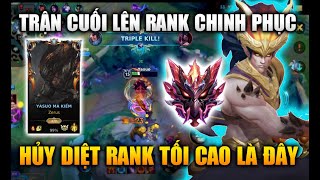 [LMHT Tốc Chiến] Yasuo Quẩy Nát Team Bạn Trận Cuối Lên Chinh Phục Solo