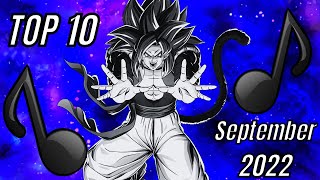 MY TOP 10 DOKKAN OST'S!! (September 2022) (Dokkan Battle)