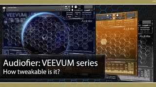 Audiofier - VEEVUM series \ How tweakable is it?