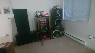 yamaha m60, fisher speakers, los fariseos Ricardo Ray