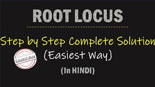 How to Sketch ROOT LOCUS in 10 minutes? (हिन्दी मे)