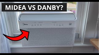 Midea U-Shape Window AC vs Danby U-Shape Window AC