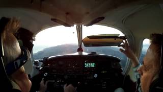 Clint Walkers Flight  to Santa Barbara with Shane Terpstra of HF Aviation 4 11  2014