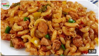 Instant Chicken Macroni Iftar Special Recipe | Chicken Macroni Banane Ka Tarika | kids pasta Recipe