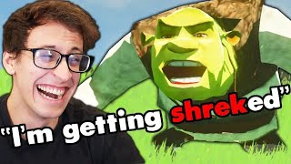 Zelda, but if I say Shrek then 10 Shreks spawn