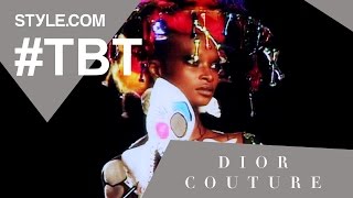 John Galliano’s Dior Haute Couture Wedding - #TBT With Tim Blanks - Style.com