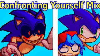 Friday Night Funkin' VS Sonic.EXE [Boyfriend & Sonic] Confronting Yourself (FF MIX) (FNF Mod)