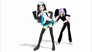 MMD friends dance 2