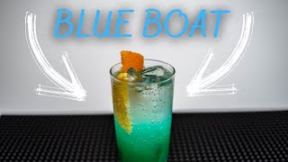 Jak zrobić Blue Boat | Bezalkoholowy drink na wakacje