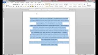 Microsoft Word - Paragraph Justification