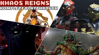 Khaos Reigns Expansion (Complete 2 Hour Playthrough) - Mortal Kombat 1