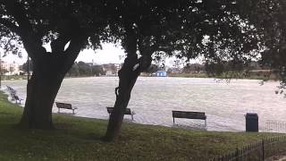 Canoe lake flood