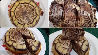 Egg 🥚 Marble Chocolate 🍫 Cake 🍰 in Blender | No Oven | No Beater | Marble Cake 🍰 Without Oven