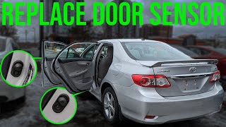 How to Replace Door Sensor - Toyota Corolla (2009-2013)