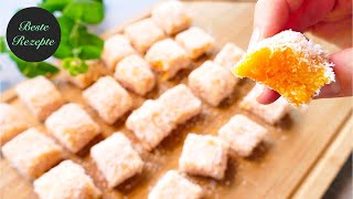 Готовьте конфеты без сахара сами 🍬😋 Так просто и так вкусно! Кокосовые кубики Клементина