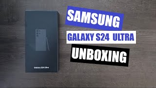 Galaxy S24 Ultra Unboxing. (AI on a Samsung)