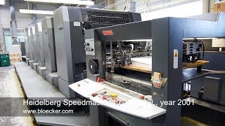 Heidelberg Speedmaster 102-5P2P3L, year 2001