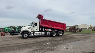 2018 MACK GU713 TRI-AXLE DUMP TRUCK-123482