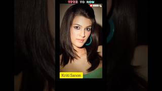 Bollywood actress Kriti Sanon transformation journey || Now vs then || #shorts #viral