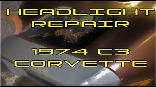 Headlight Actuator Repair in 1974 Corvette