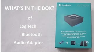 What's in the box of logitech S-00144 bluetooth audio adapter