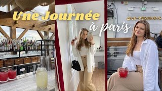 Une journée avec moi à Paris vlog☀️| Le Perchoir, Au pied de cochon, visites, friend (daywithme)